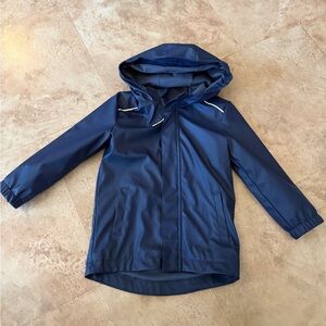 Cat & Jack Navy Hooded Raincoat for Kids